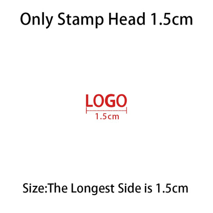 Personalized Leather Stamp Custom Logo Branding Iron Stamps Heating Brass Embosser Seals DIY Wood Cake Hamburger Craft Handmade