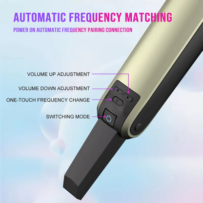 G-MARK SKM9000 Wireless Microphone Professional UHF Frequency Adjustable Metal Sheel For Paryt Show Teaching Wedding