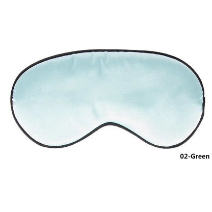 1Pc Pure Silk Sleep Natural Sleeping Eye Mask Eye Shade Cover Shade Eye Patch Women Men Soft Portable Blindfold Travel