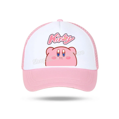 Star Kirbys Children Baseball Hat Cartoon Casuals Bonnet Outdoor Sports Sun Cap Peaked Caps Unisex Men Baby Kids Birthday Gifts