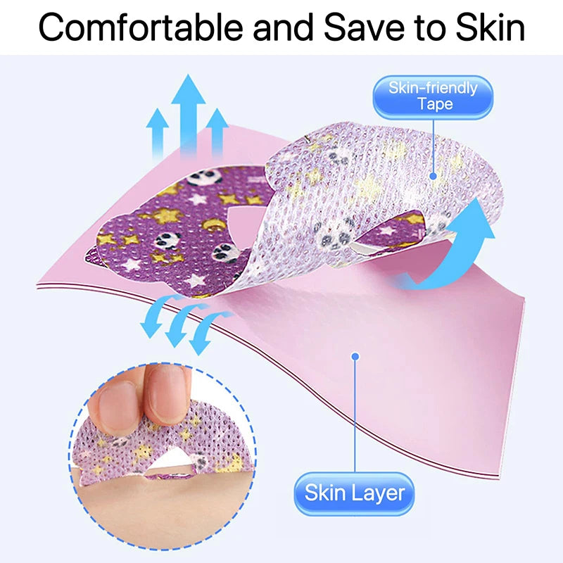 30pcs Kids Mouth Tape For Sleeping Anti Snoring Sleep Strips Anti Snoring Sleep Tape Sleep Better Nose Breathing Improved Sleep