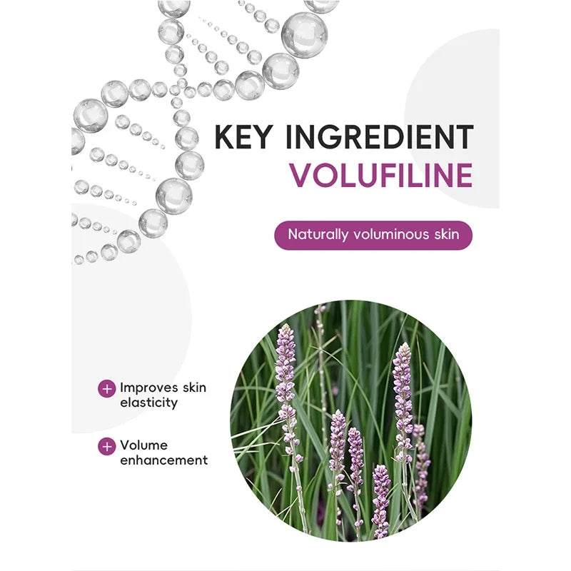 100% Pure Volufiline Plumping Ampoule Serum, Skin Care Essential for Facial Volume & Even Skin Tone, Fast-Absorbing Hydrating