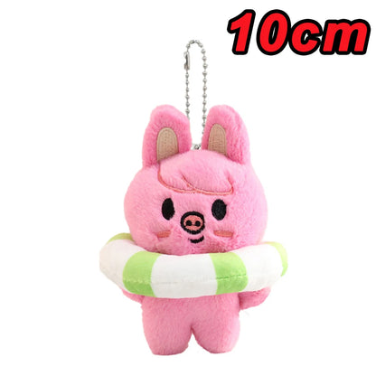 Staykids Plush Mini Keychain Pendant New SKzoo Plush FM Field Week 5cm Plush Cartoon Cute Pendant Birthday Toys