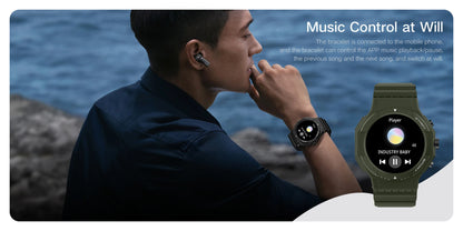 LIGE 2026 Outdoor GPS Sports Tracker Smart Watch Men 1.28"HD Compass Bluetooth Call Waterproof Smartwatch Men For Android IOS