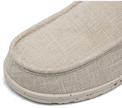 Men's Loafers Shoes Slip-on Easy To Put on Take Off Comfortable Breathable Casual Lightweight Low-Top Men's Canvas Shoes