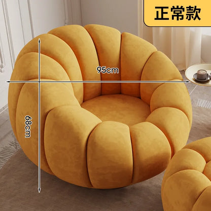 Lazy sofa single double pumpkin sofa reclining sleeping cloud swivel chair bedroom Internet celebrity sofa balcony sedentary