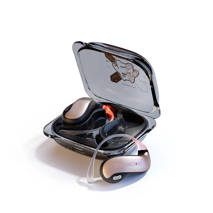ZOMBIECAT B22 Open Ear Wireless Earbuds Bluetooth 6.0 14mm Driver Sport Headphones LED Light AI Translation for Running Cycling