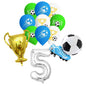 Blue Football Birthday Party Decoration Soccer Birthday Party Plate Cup Napkins Cotillon Birthday Soccer Star Happy Birthday Set