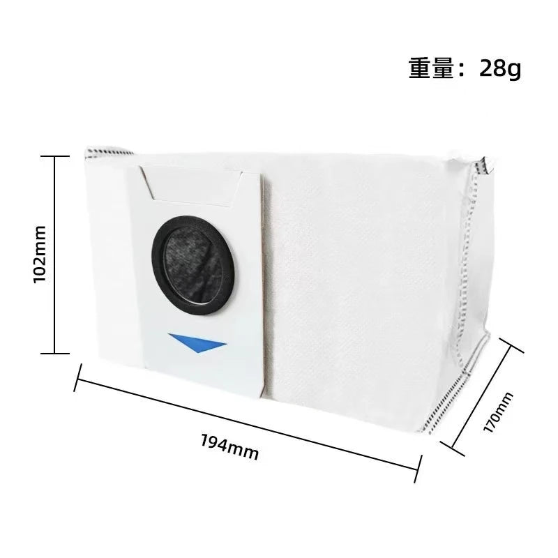 For Ecovacs Deebot X1 OMNI/TURBO,T10 OMNI/TURBO/X1S PRO Dust Box,Main Side Brush,Hepa Filter, Mop Rag Dust Bags Mop Cloths Parts