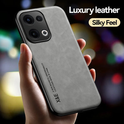 Funda For Oppo Reno 13 Pro 13F 4G 5G Case Car Magnetic Holder Leather Phone Case for Reno13 13pro 5G Soft Frame Shockproof Cover