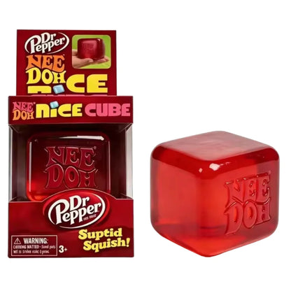 2026 Schylling Needoh Nice Cube Sensory Fidget Cube Stress Relief Anxiety Sensory Tool for Focus ADHD Office Desk Calming Gadget