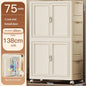 Home Use Baby Closet Easy Assembly Bedroom Storage Cabinet Thickened Children's Clothes Organizer Infant Wardrobe
