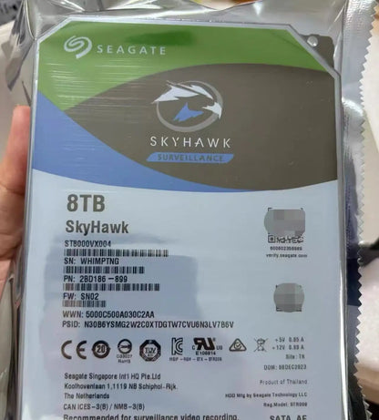 HDD New Original Seagate1TB 4TB 6TB 8TB 10TB 7200 RPM 256MB Cache SATA 6Gb/s 3.5" Internal Hard Drive ST10000VE001