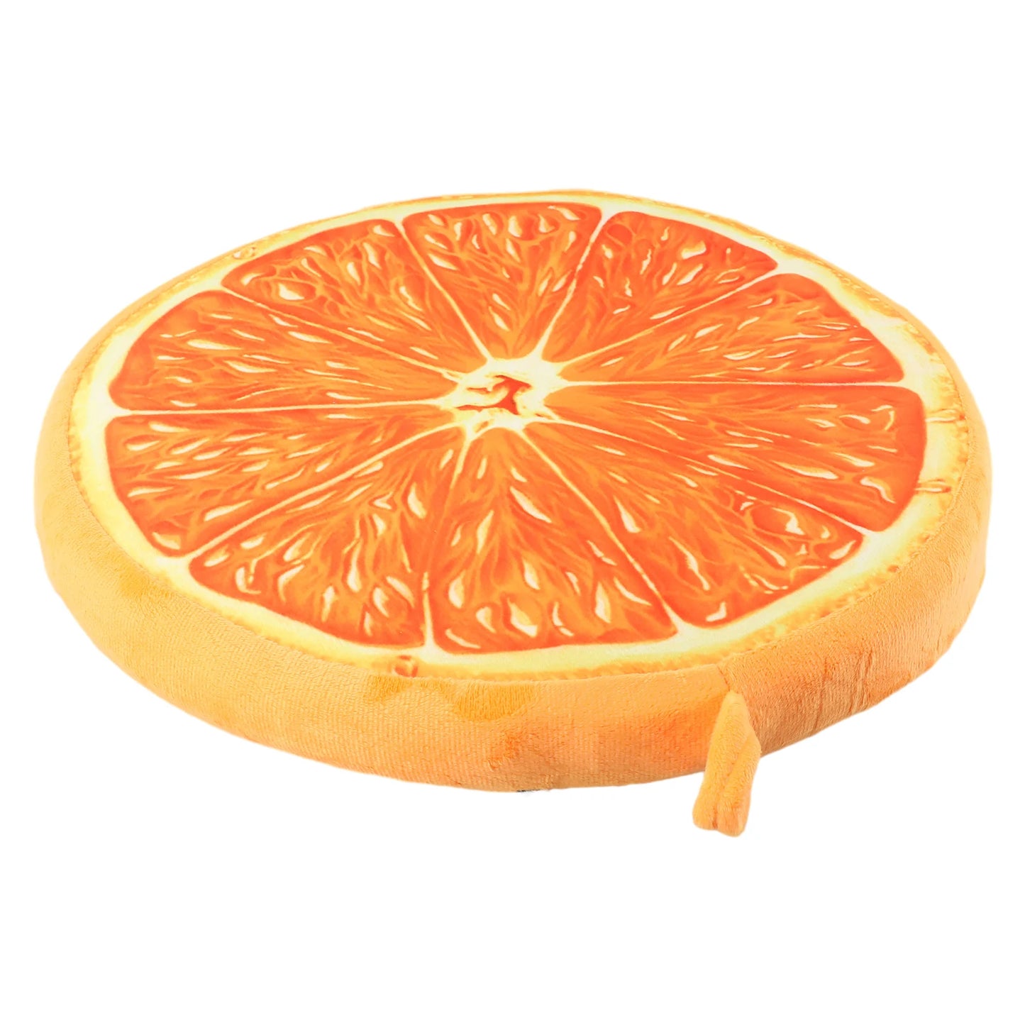 Cartoon Fruits Print Round Bar Chair Cushion Cover Anti-Slip Seat Cushion Slipcover Soft Stool Cushion Covers For Living Dining