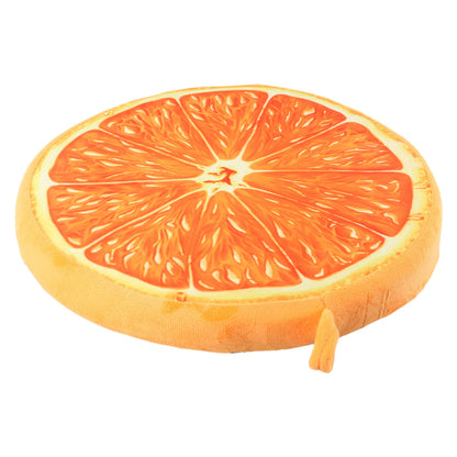 Cartoon Fruits Print Round Bar Chair Cushion Cover Anti-Slip Seat Cushion Slipcover Soft Stool Cushion Covers For Living Dining