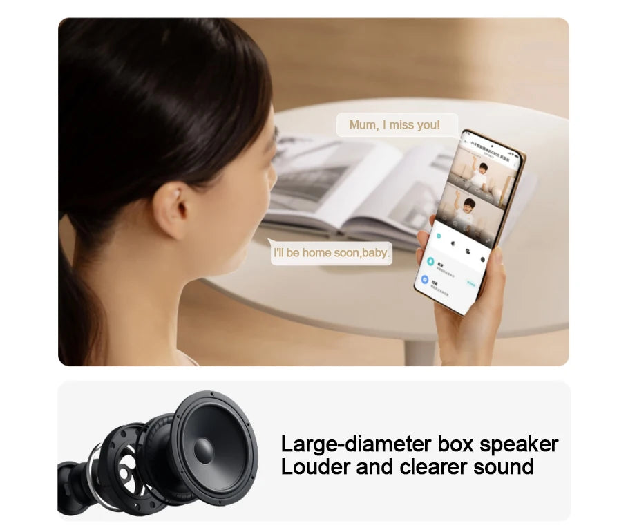 2025 Xiaomi Smart Camera C500 Dual Lens Version 4MP Security Camera 360° AI Detection Full Color Night Vision WiFi 6 Mi Home APP
