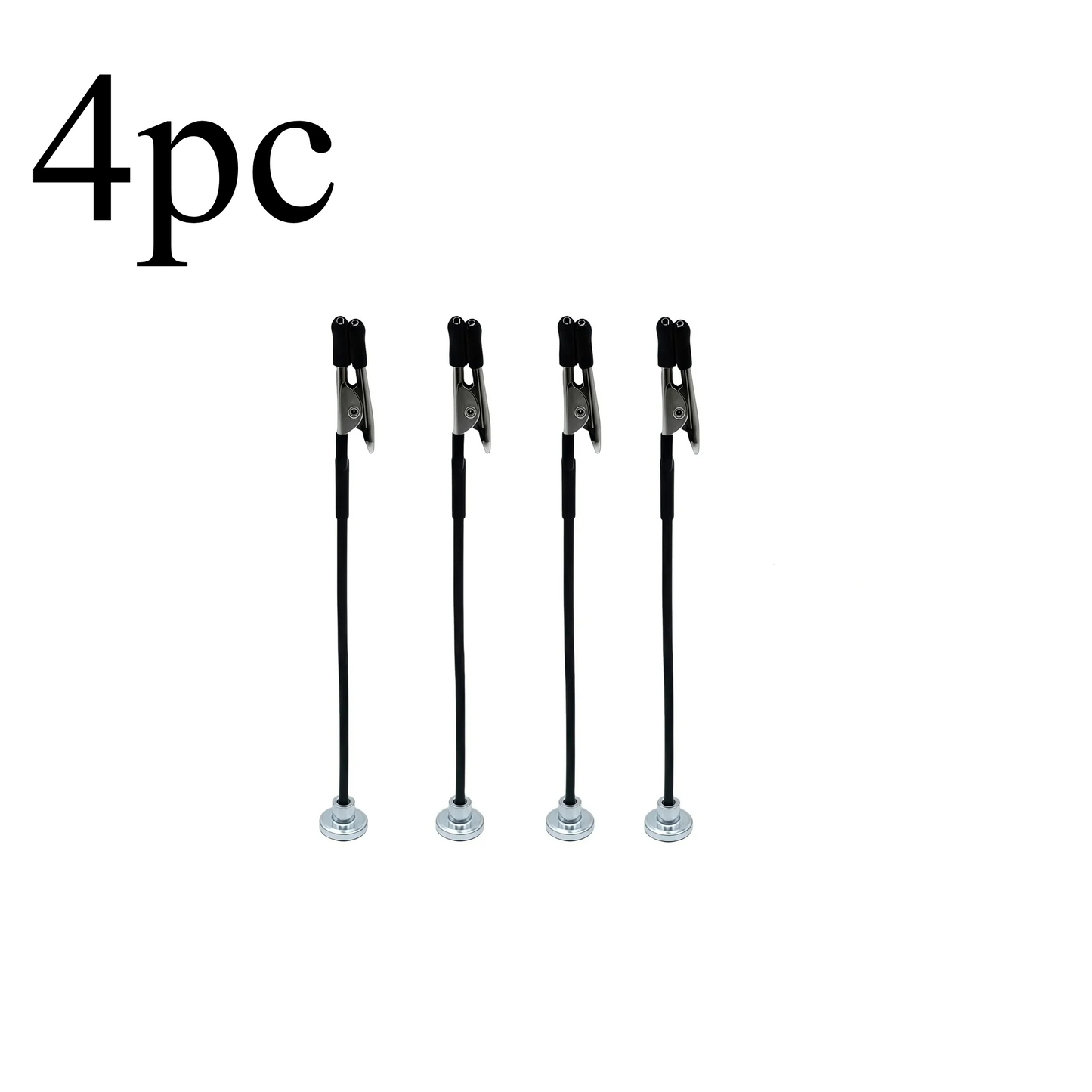 Soldering Third Hand with Strong Magnetic Base Flexible Arms PCB Holder for Electronics Repair – Alligator Clip Welding Tool
