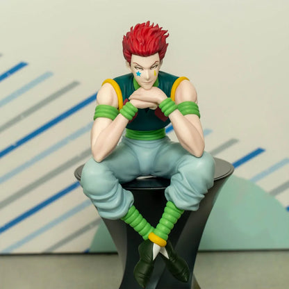 Anime Figure Killua Zoldyck Kurapika Hisoka Figure Collectible Model Illumi Zaoldyck Figurine Toy Gon Freecss Action Figure Doll