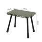 Outdoor Table And Chair Dual-Use Table, Liftable Portable Stool Outdoor Fishing Camping Chair Desk