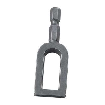 1/2pcs Large Diameter Multi-Functional Wire Twisting Tool Standard Hexagonal Shank Compact Size Iron Wire Knotting Connector