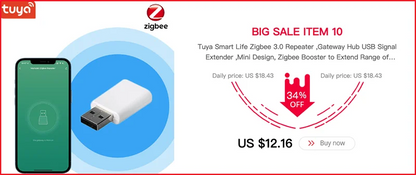 Tuya Smart Inching Zigbee 220V Switch 4 Channel With Ding Rail Housing ,Works with Alexa, Smart Life ,eWelink APP Remote Control