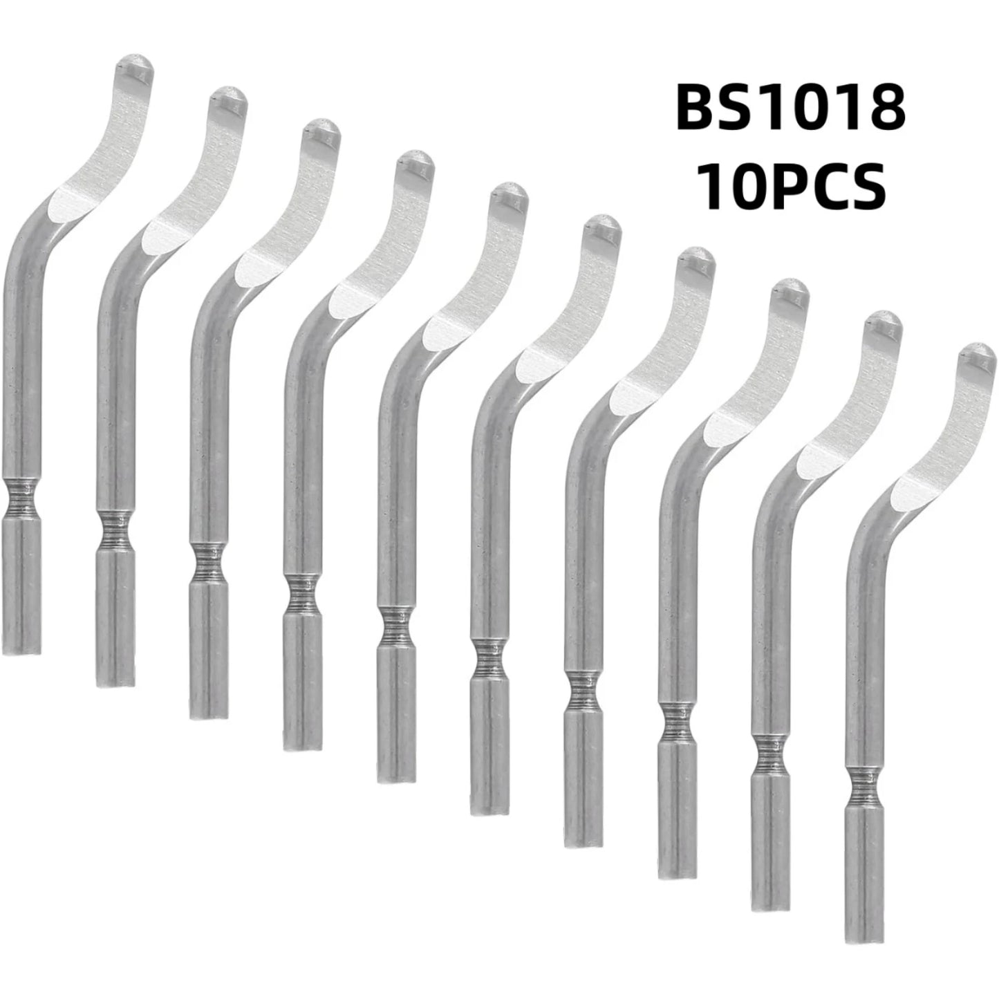Metal Deburring Tool Kit Burr Remover Hand Tool Anti-Slip Handle with 10pcs Sharp Deburring Blades for Copper Wood Plastic