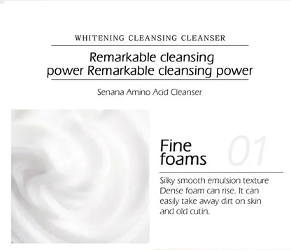 Nicotinamide Amino Acid Face Cleanser Facial Scrub Cleansing Acne Oil Control Blackhead Remover Shrink Pores Skin Care
