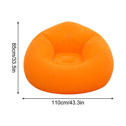 1PC Adult Inflatable Inflatable Sofa Folding Portable Lazy Sofa, Suitable For Outdoor Movie Nights, Camping, Rooms