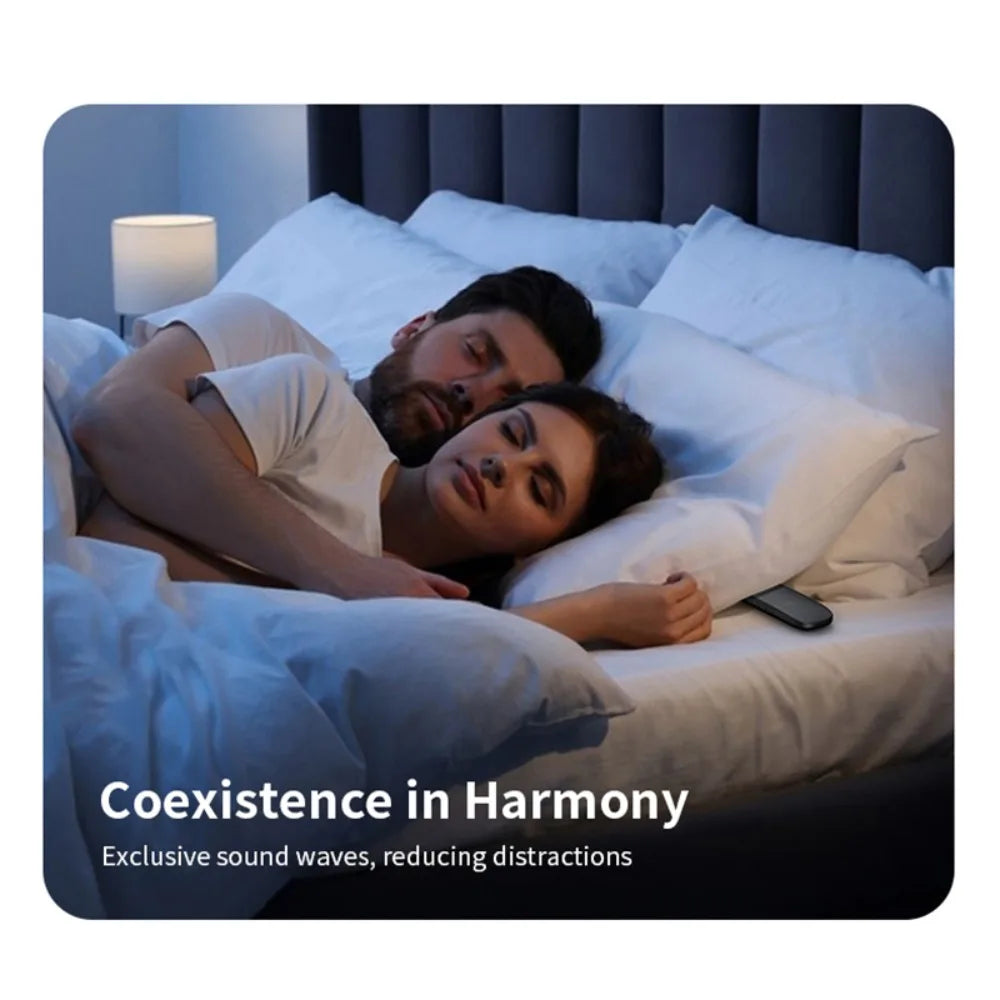 High Quality Bone Conduction Sleep Bluetooth Speaker White Noise Rechargeable Under-pillow Speaker Portable Ultrasonic Sleep Aid