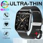 2026 New Ultra-thin Durable Women Smart Watch 1.96" Amoled Screen Sport Health Fitness Wireless Bluetooth Call Smartwatch