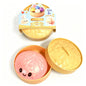 Colorful Dumpling Squishes Stress Balls Fidget Sensory Toys Simulation Food Squishies Bun with Steamer Squeeze Dough Ball Gifts