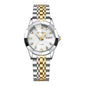 POEDAGAR Luxury Brand Women's Watches Waterproof Luminous Date Week Quartz Watch For Woman Stainless Steel Fashion Ladies Watch