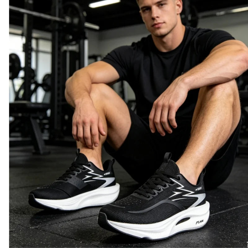 Marathon Running Shoes Speciality Men Sports Cushion Carbon Board Breathable Lightweight Comfortable Women's Athletic Sneakers