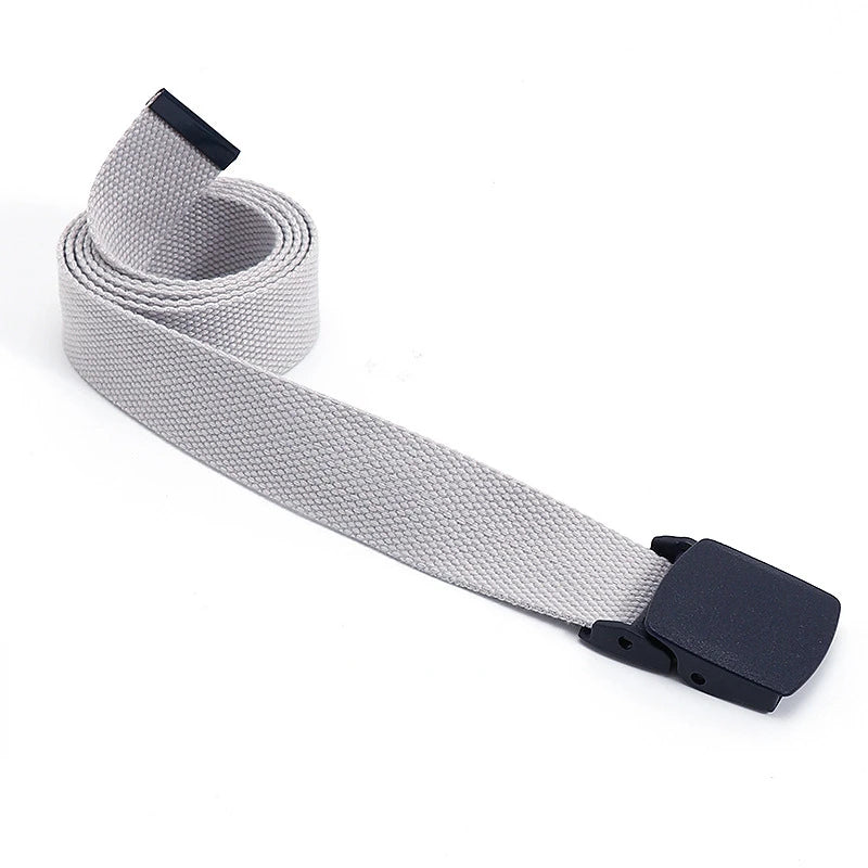 Colorful Canvas Tactical Belt Unisex Fashion Casual Luxury Trend Jeans Accessories Youth Nylon Girdle Cute Kids Hunting Belt