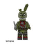 NEW FNAF Nights Game Figure Mini Figures Building BlocksSkeleton Thriller Toys gift kids toys mould king