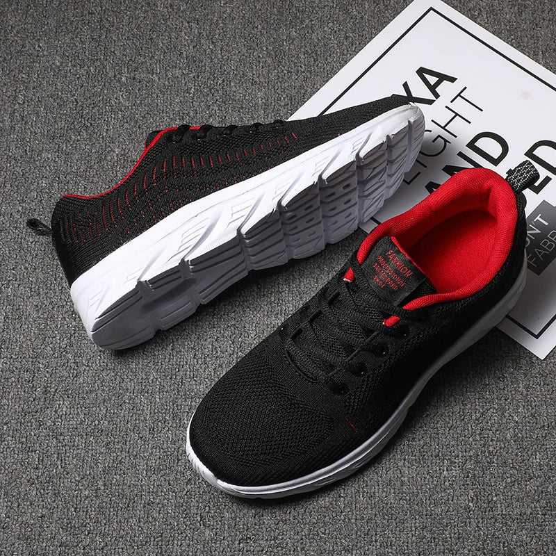 MAEDEF 2024 Running Shoes Men Sneakers Fashion Lightweight Trainers Breathable Walking Shoe Outdoor Comfortable Athletic for Men