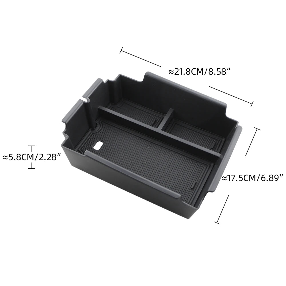 For BYD Shark Pickup 2024 2025 Central Armrest Storage Box Console Organizer Containers Tray Interior Accessories