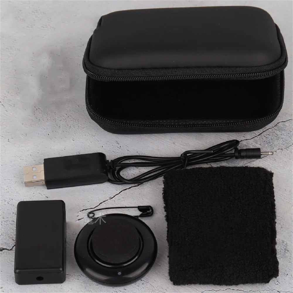 Mini Wrist Smoke Device Magic Props Remote Control Silent Smoke Maker for Short Sleeve Performance Magia Toys Professional Gadge
