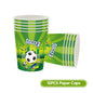 Football Birthday Decoration Party Supplies Tableware Balloons Set Candy Gift Boxes Football Birthday Gifts Kids Birthday Favors