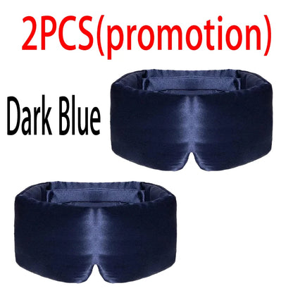 New Silk Sleep Night Mask Eye Mask Sleeping Blindfold for The Night Sleep Band Eyes Cover