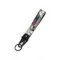 Initial D Car Keychain Nylon JDM Style Gift Lanyard Keyring Auto Key Steel Spring Clip Key Starp Key Pendant