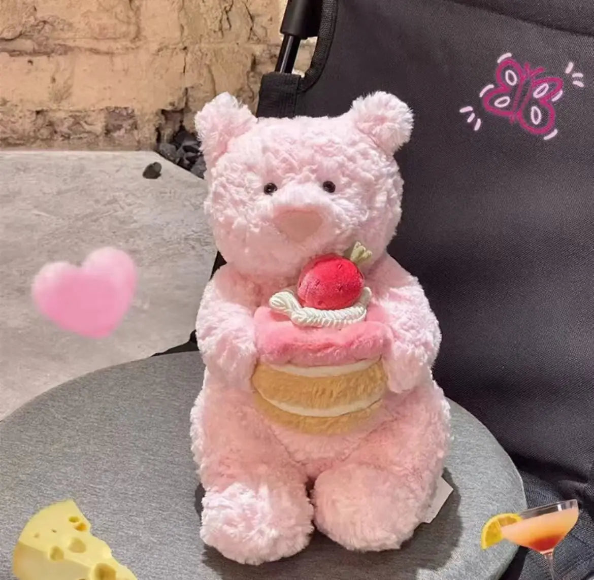 Jc Bunny;Crimson Dragon; Rose Bouquet; Plush Toy; Valentine's Day Gift 2026 New Year'sGift