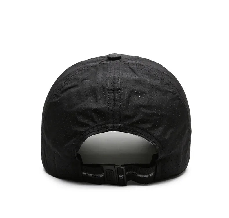 Oryginalny design Czapka do biegania Cienka Szybkoschnąca Oddychająca z daszkiem Kaczka Outdoor Męska Przeciwsłoneczna Letnia Wędkarstwo Czapka Baseballowa
