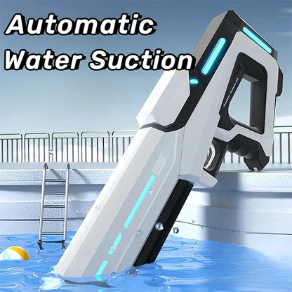 43cm Electric Water Guns for Adults Powerful Squirt Automatic Water Suction Water Blasters Outdoor Beach Toy for Boys Kids Gift