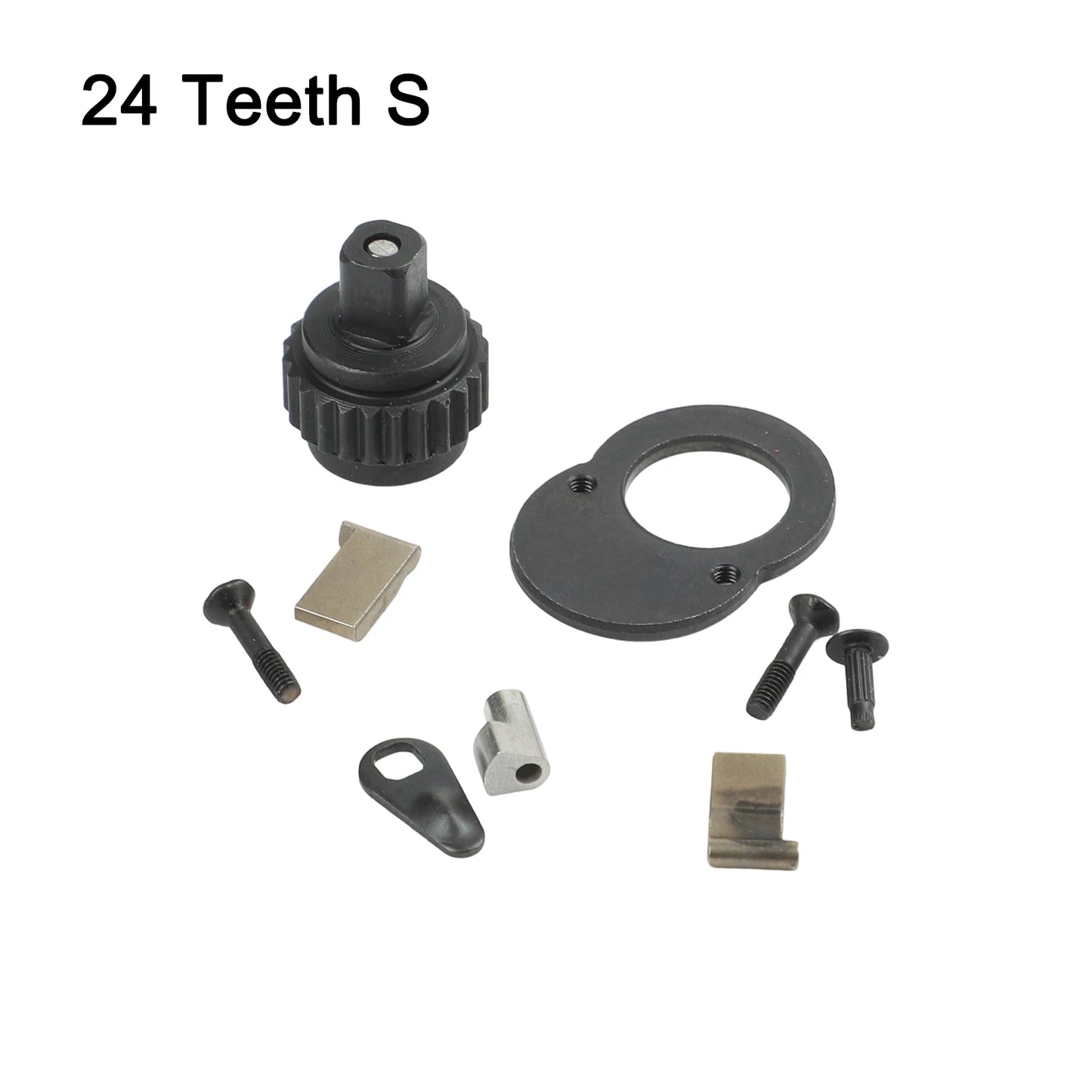 Spanner Parts Ratchet Wrench Ratchet Repair Set Part Parts Socket Wrench 1 Set 11pcs 24 Teeth Amphibious Spanner