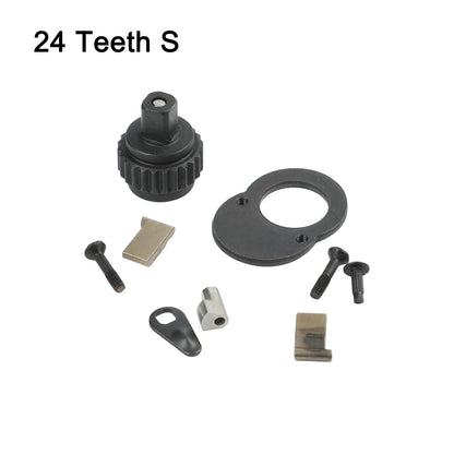 Spanner Parts Ratchet Wrench Ratchet Repair Set Part Parts Socket Wrench 1 Set 11pcs 24 Teeth Amphibious Spanner