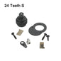Spanner Parts Ratchet Wrench Ratchet Repair Set Part Parts Socket Wrench 1 Set 11pcs 24 Teeth Amphibious Spanner