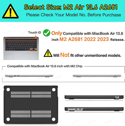 Laptop Case for Macbook Air 13 Case 2026 Neo A18 Pro 16 M3 Funda M1 Pro 13 M5 Air 13.6 15 for Macbook Pro 14 case M5 M4 2025 M2