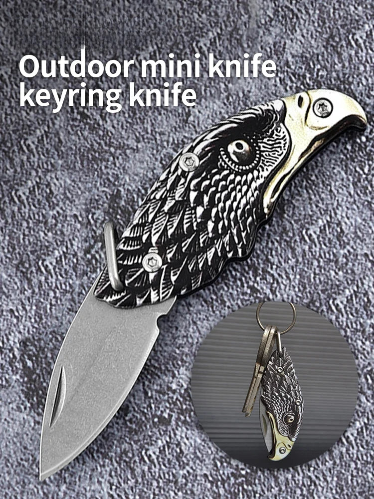 Folding Pocket Knife,Keychain Knife,army knife,gifts for father's day,Outdoor Survival, Scissors, Bottle Opener, Saw, All in One