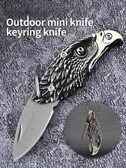 Folding Pocket Knife,Keychain Knife,army knife,gifts for father's day,Outdoor Survival, Scissors, Bottle Opener, Saw, All in One